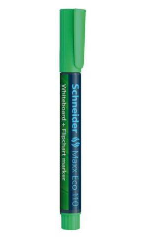 Schneider Schreibgeräte  Schneider Schreibgeräte Maxx Eco 110 Marker 1 Stück(e) Rundspitze Grün 