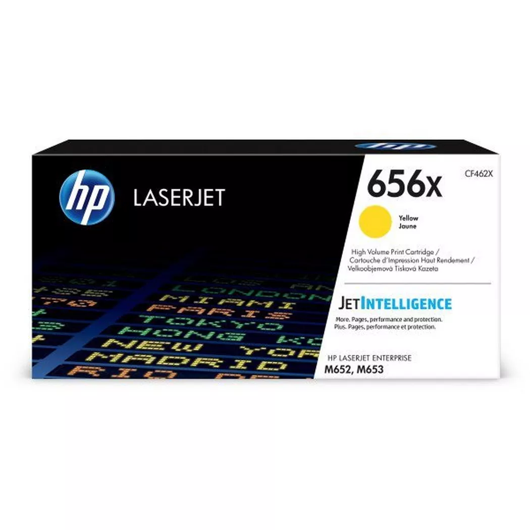 Hewlett-Packard – HP Toner-Modul 656X yellow CF462X CLJ Enterprise M652 22’000 S., One Size