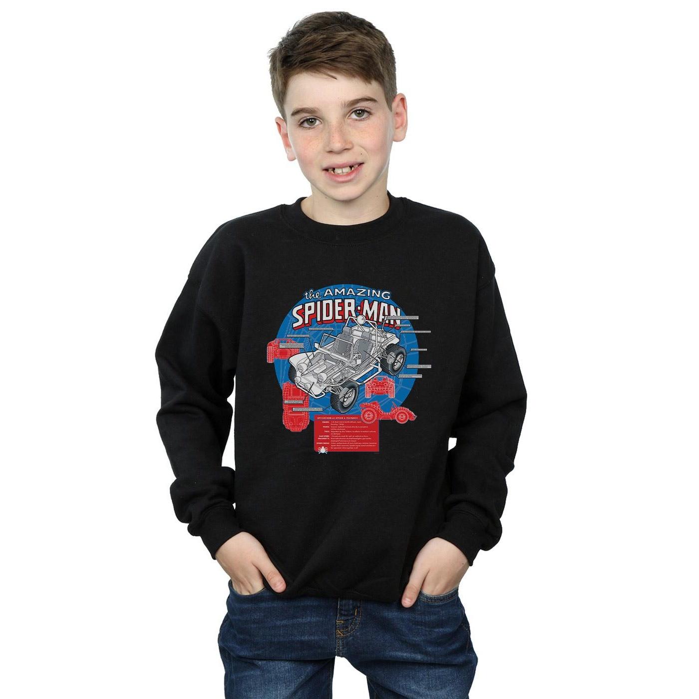 MARVEL  SpiderBuggy Breakdown Sweatshirt 