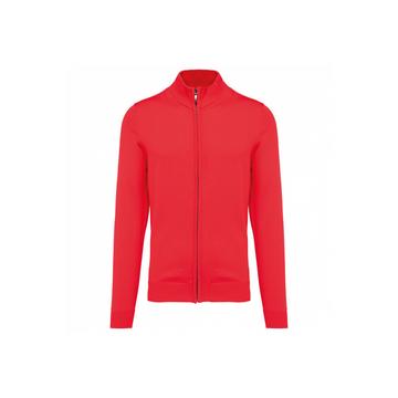 strickjacke mit reißverschluss