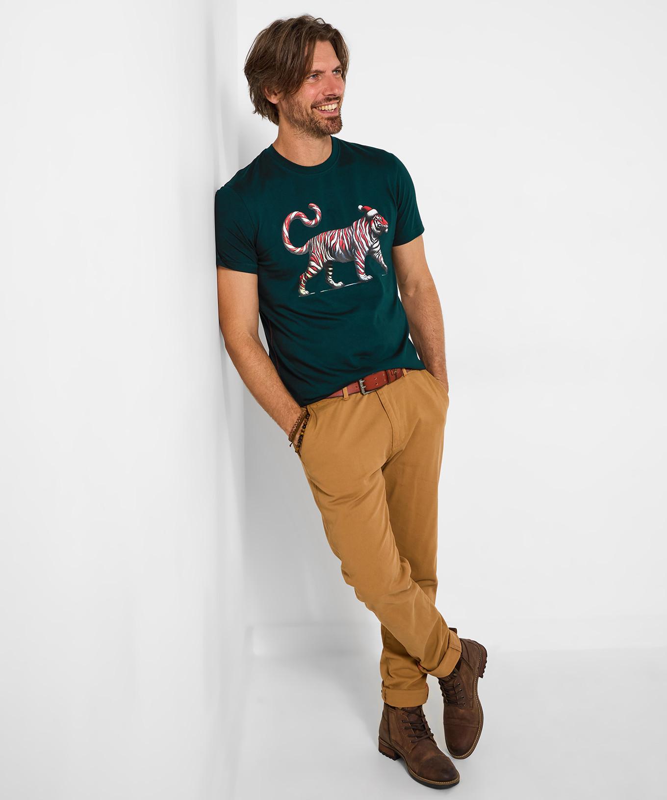 Joe Browns T-Shirt con motivo tigre e bastoncino di zucchero  