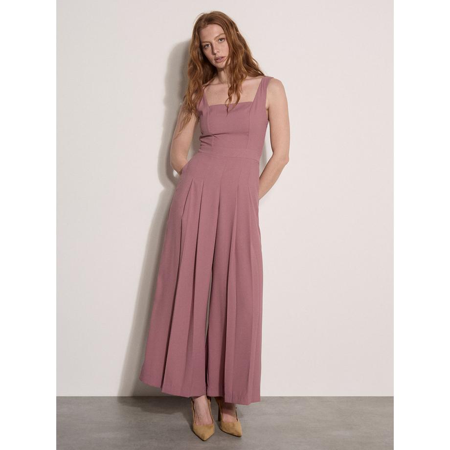 APRICOT Combinaison en crêpe à jambes larges  