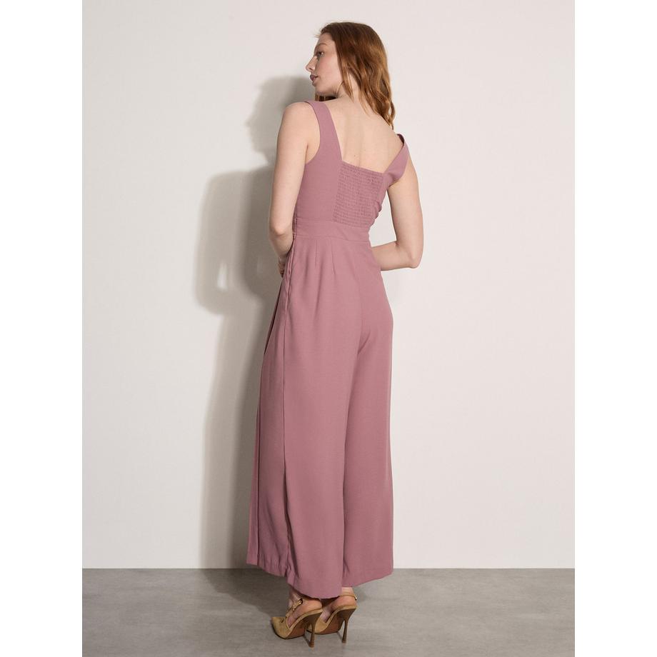 APRICOT Combinaison en crêpe à jambes larges  