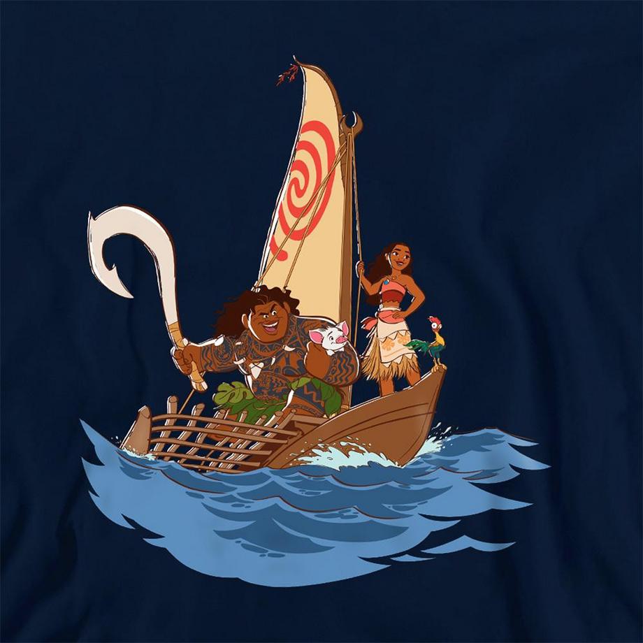 Disney  Sweat À Capuche Motif Maui Voyage 