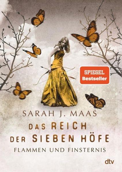 Flammen und Finsternis / Das Reich der sieben Höfe Band 2 Sarah J. Maas Copertina rigida 