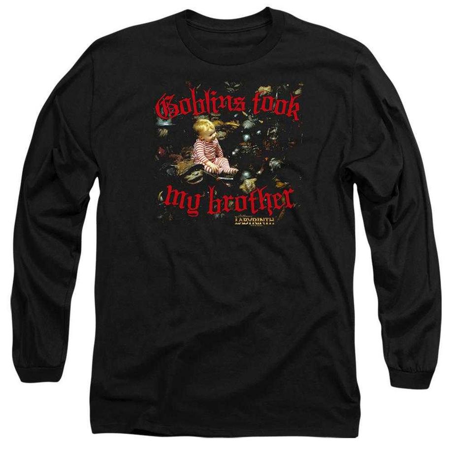 T-ShirtManches Longues Goblins Took My Brother
