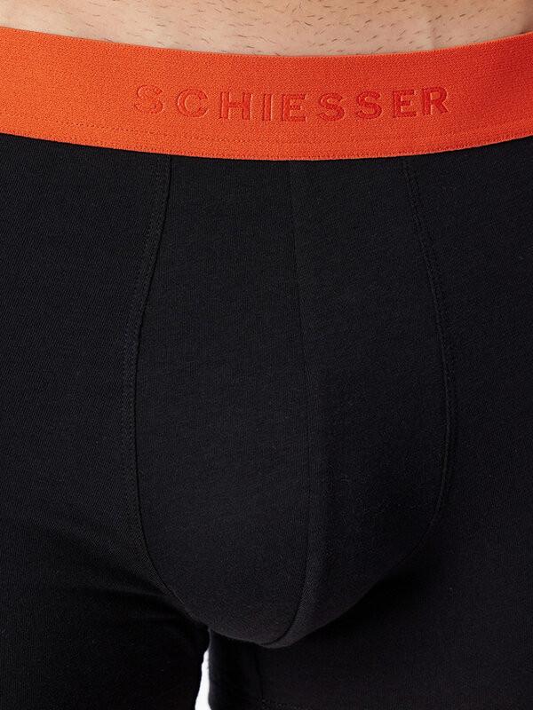 Schiesser  Boxer  Aderente alla figura-3PACK Shorts 