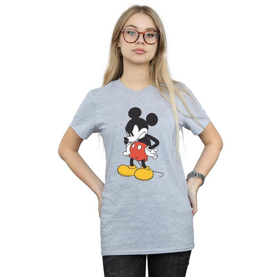 Disney Mickey Mouse Angry Look Down T-Shirt  