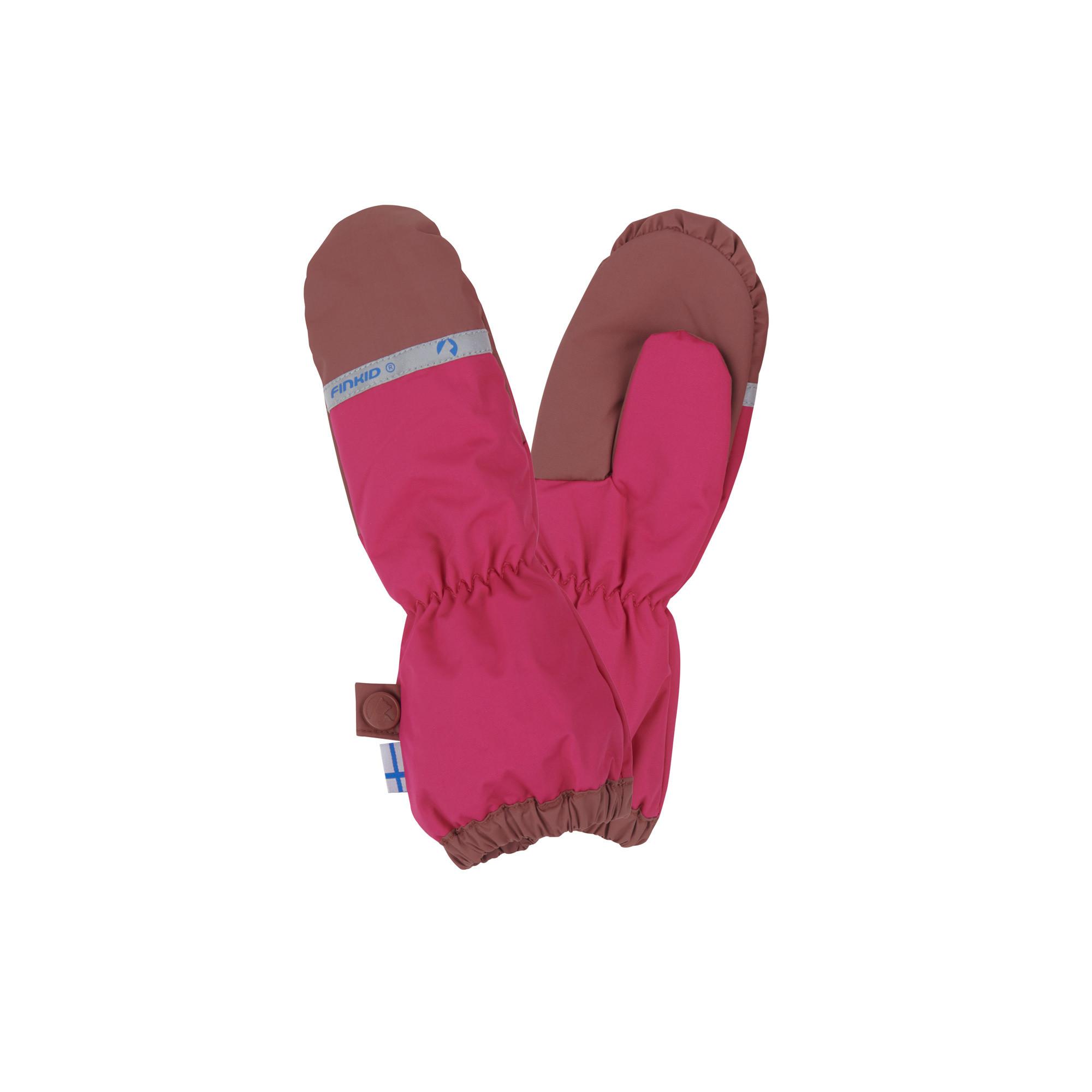 Finkid  Handschuhe Pakkanen raspberry/sable 