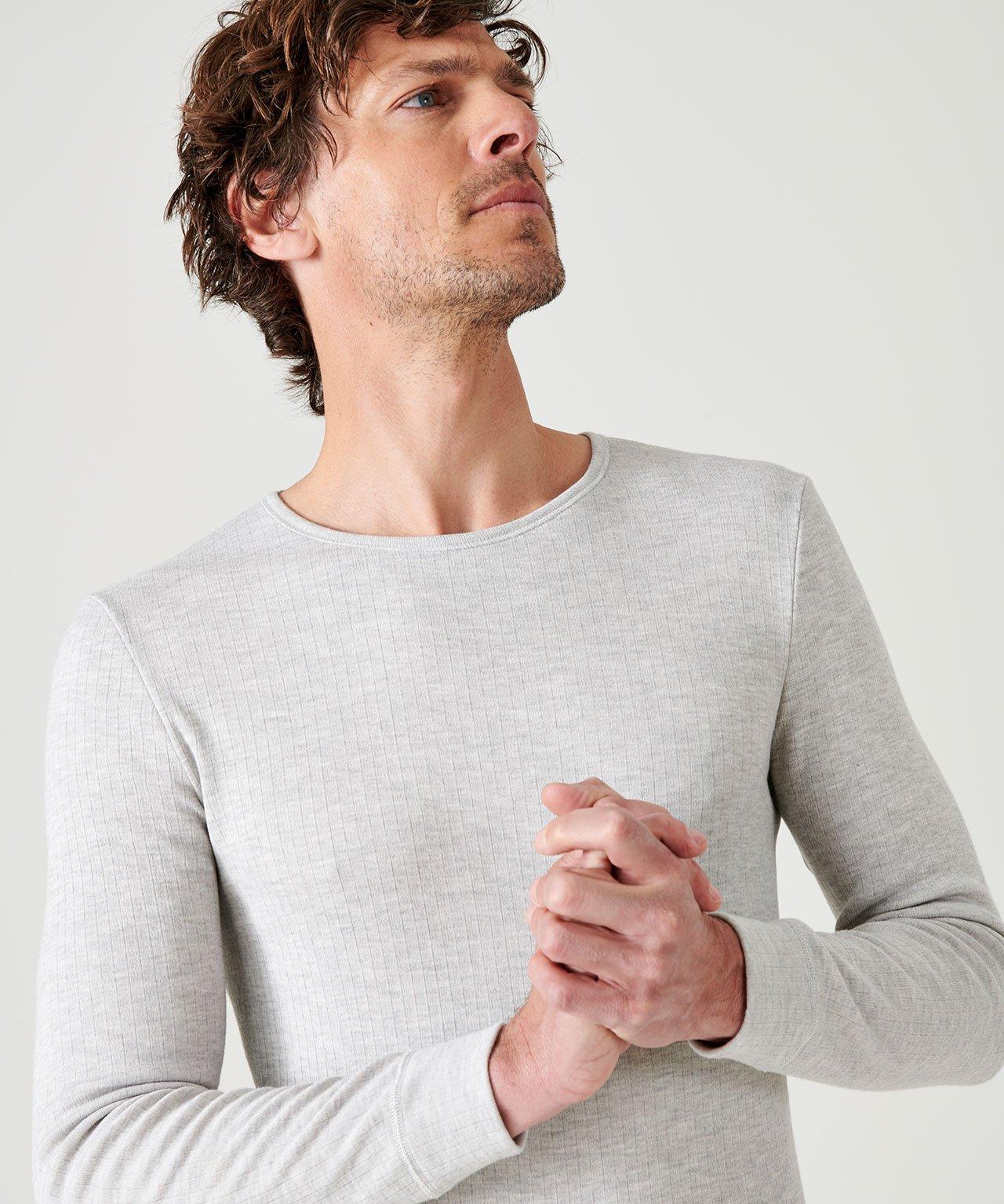 Damart Langarm Rundhals Shirt  