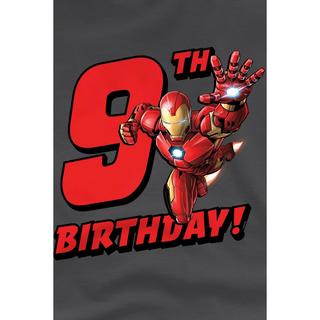 Iron Man  TShirt  9 Geburtstag 