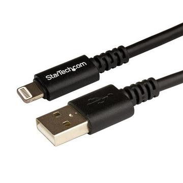 StarTech.com 3m Apple 8-Pin Lightning Connector auf USB Kabel - USB Kabel für iPhone  iPod  iPad - Schwarz