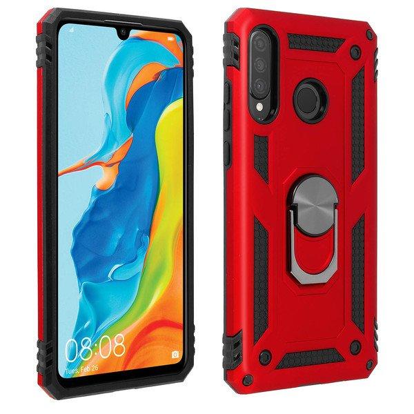 Avizar  Cover con anello Policarbonato Huawei P30 Lite 