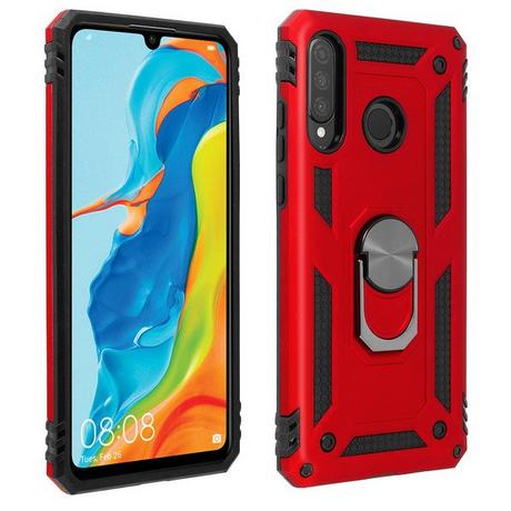 Avizar  Cover con anello Policarbonato Huawei P30 Lite 