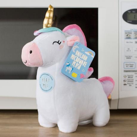 Novelty  Doudou chauffant Unicorn pour le micro-ondes 