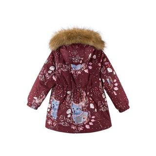 Reima  tec Mädchen Winterjacke Muhvi Jam red 