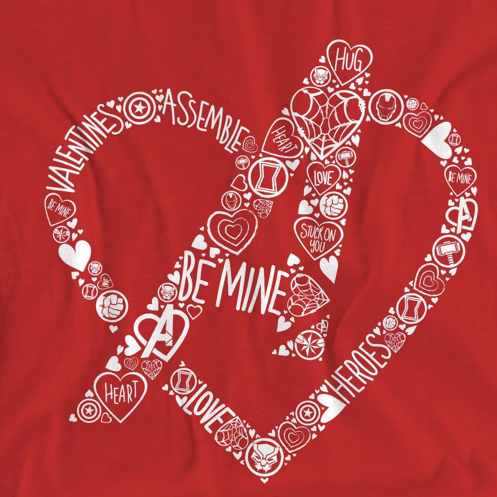 AVENGERS Be Mine T-Shirt Stampa Grafica  