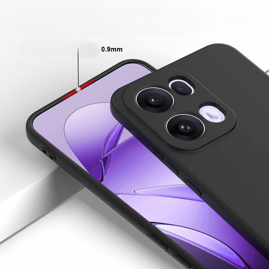 Cover-Discount  OPPO Reno13 Pro - Silikon Gummi Hülle mit Riemen 
