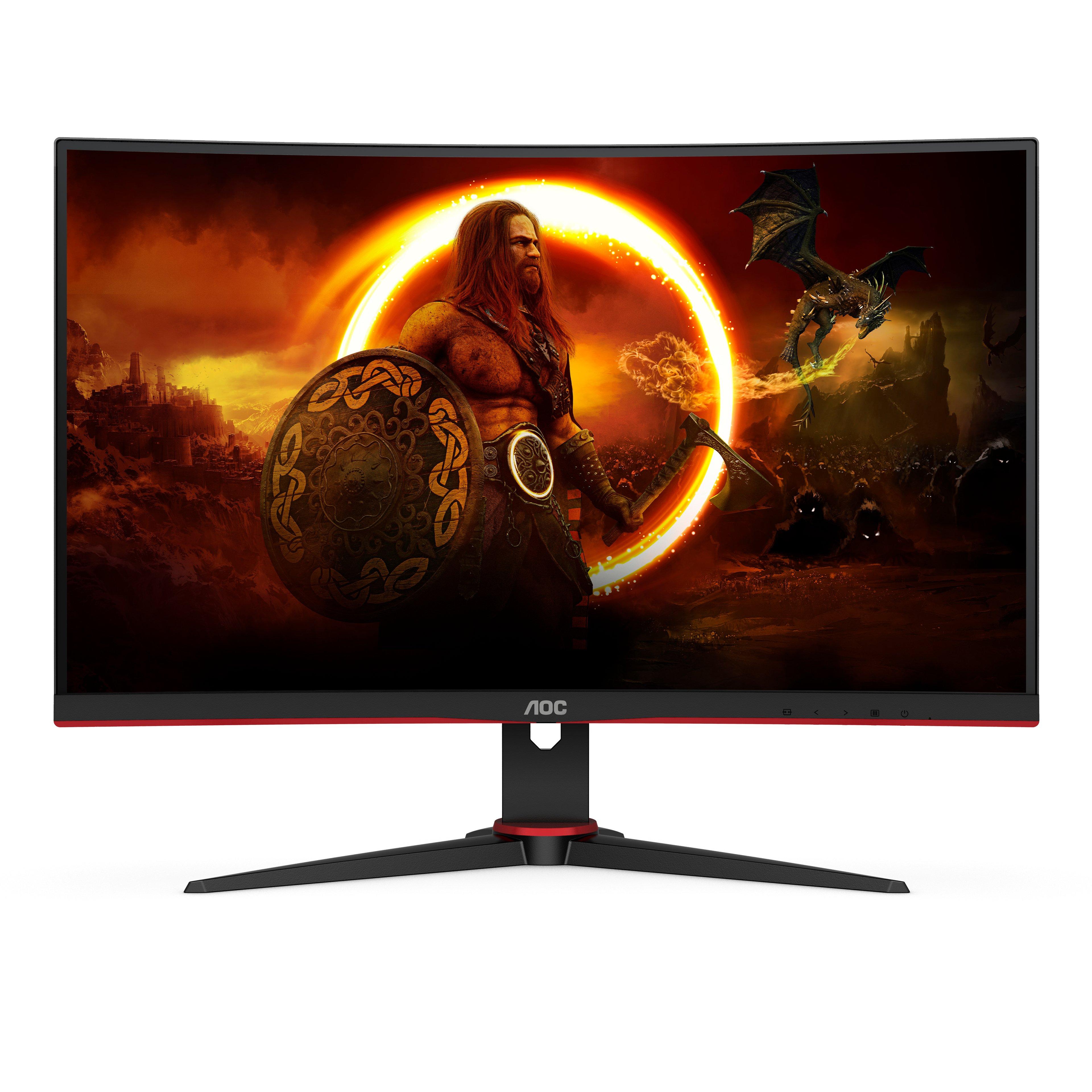 AOC  G2 C27G2ZE/BK écran plat de PC 68,6 cm (27") 1920 x 1080 pixels Full HD LED Noir, Rouge 