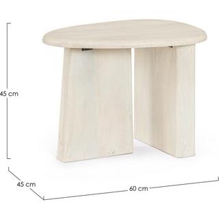 mutoni Table d'appoint Zacatecas naturel  