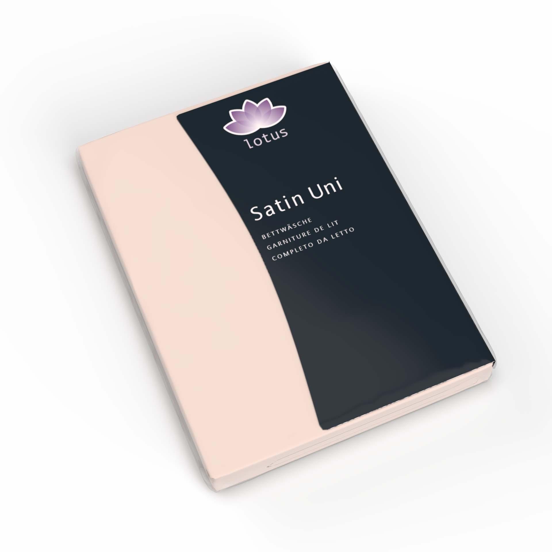 Lotus Bettwaren Linge de lit satin uni  