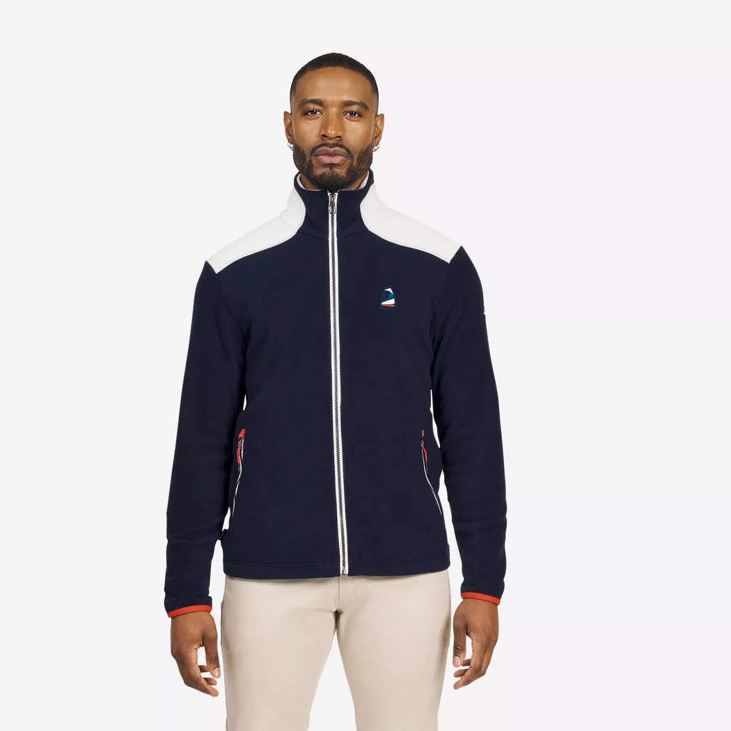 DECATHLON - Fleece  Segeln Warm Polyester, für Herren, Multicolor, Größe L