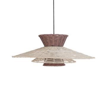 Lampadario en Rattan Boho KABOMPO