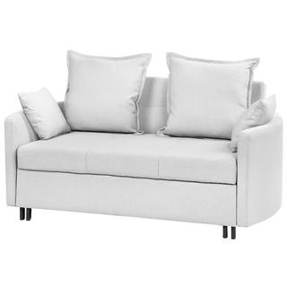 Beliani Schlafsofa aus Polyester Skandinavisch HOVIN  