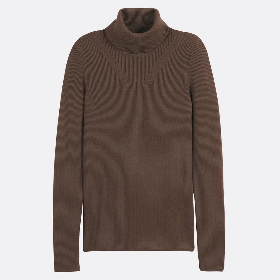 La Redoute Collections Feinstrick Rollkragenpullover  