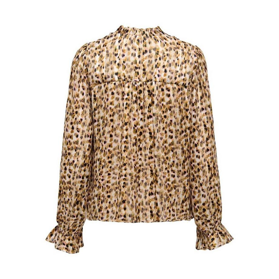 ONLY Bedruckte Langarmbluse  