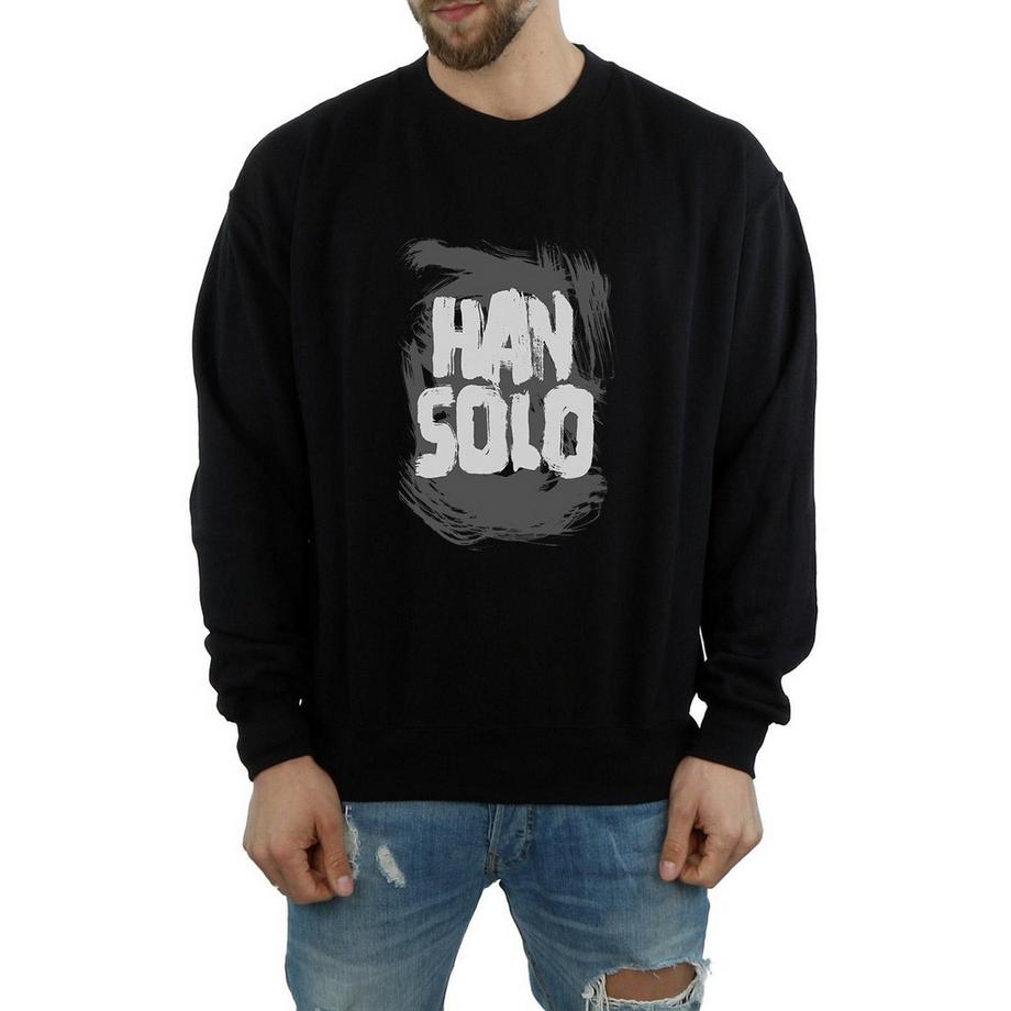 STAR WARS Star Wars Han Solo Brush Stroke Sweatshirt  