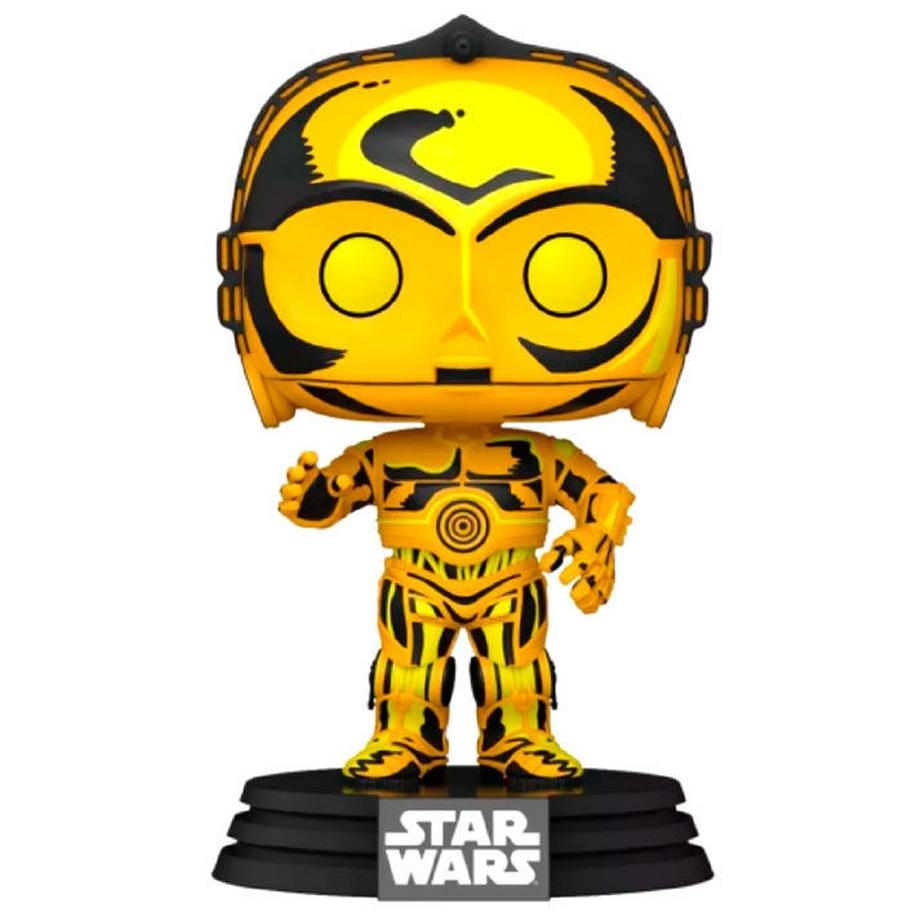 Funko  Figura POP Star Wars Serie Retro C-3PO Esclusiva 