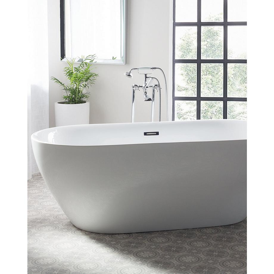 Beliani Freistehende Badewannenarmatur aus Messing Glamourös HEBBE  