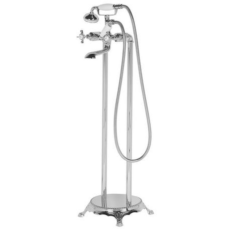 Beliani Freistehende Badewannenarmatur aus Messing Glamourös HEBBE  