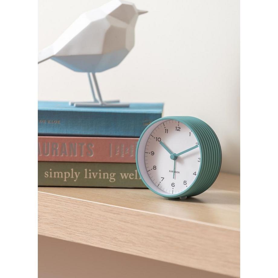 KARLSSON Klassischer Wecker Circus Rings  