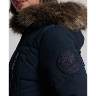 Superdry  kunstpelzmantel damen everest 