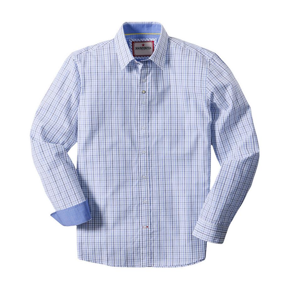 Joe Browns Chemise à Manches Longues à Carreaux Tattersall  