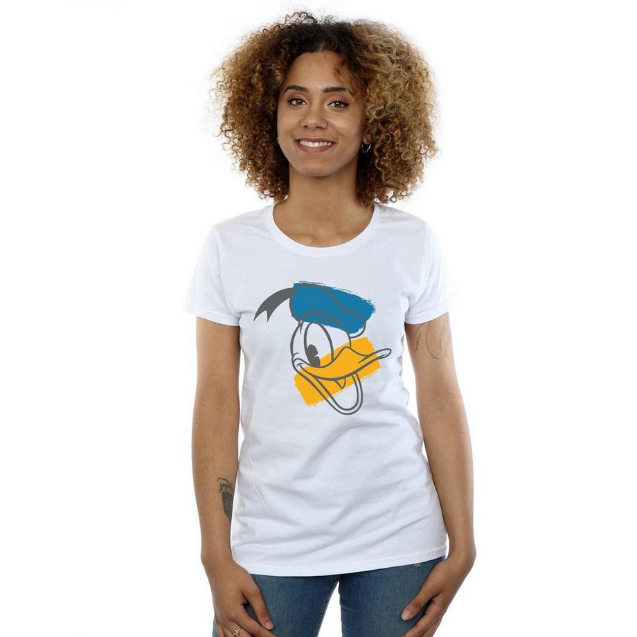 Disney Donald Duck T-Shirt Pennellata  