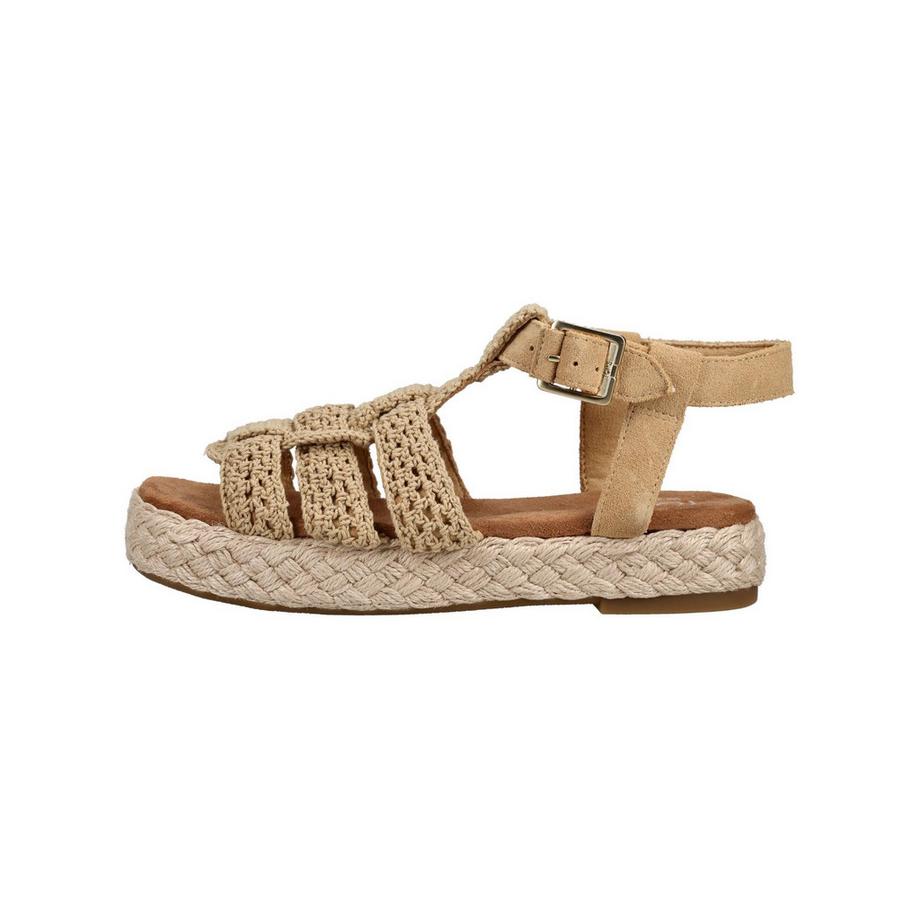 TOMS Sandalo Espadrille con Cinghie all'Uncinetto  