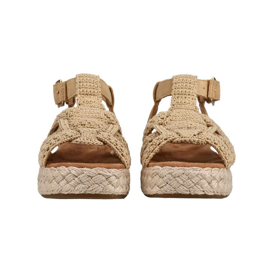 TOMS Sandalo Espadrille con Cinghie all'Uncinetto  