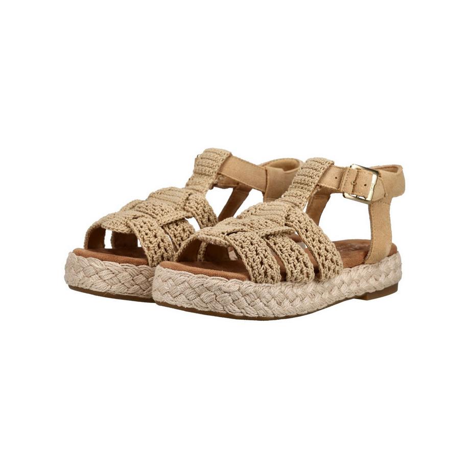 TOMS Sandalo Espadrille con Cinghie all'Uncinetto  
