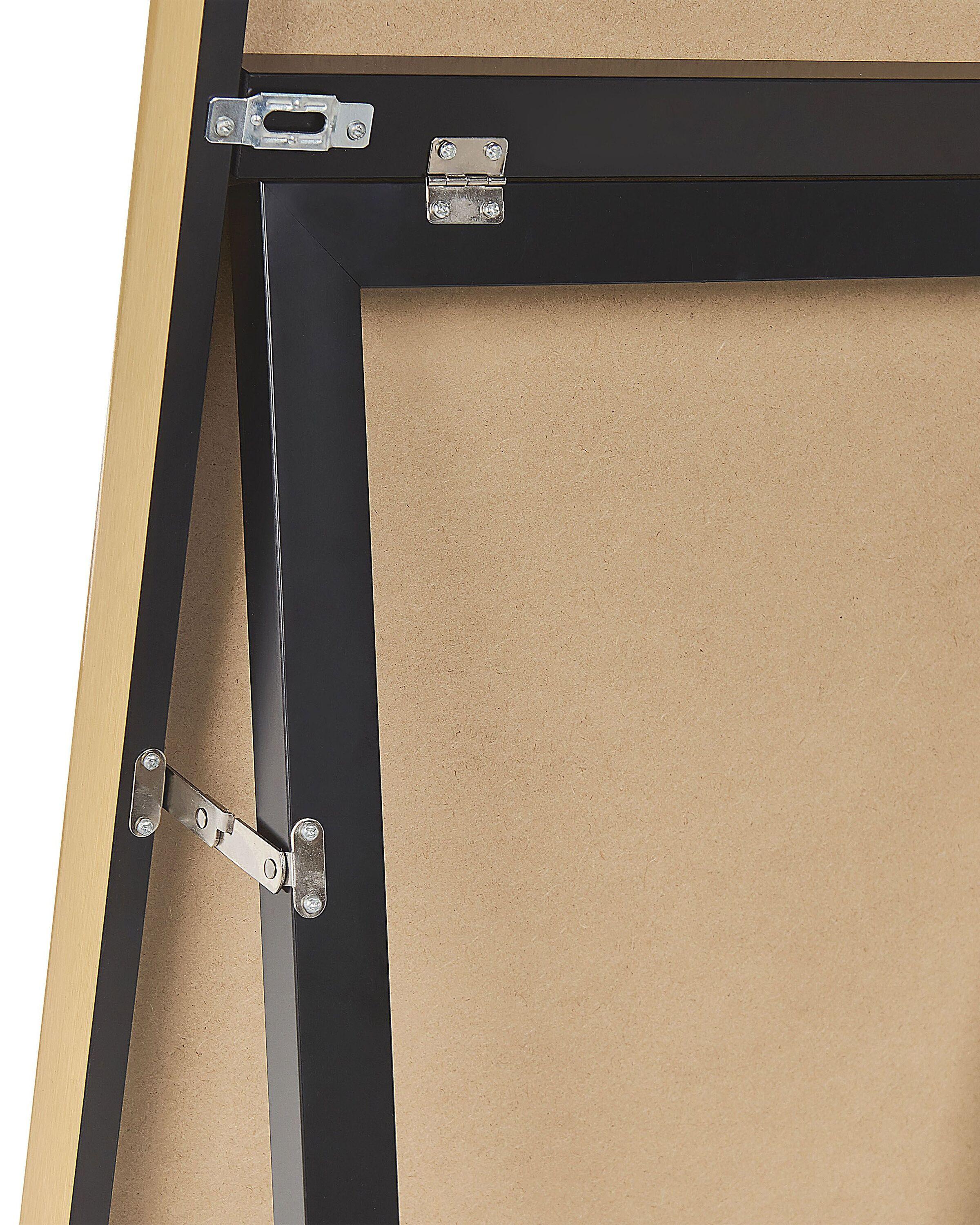 Beliani Standspiegel aus Kunststoff Skandinavisch TORCY  