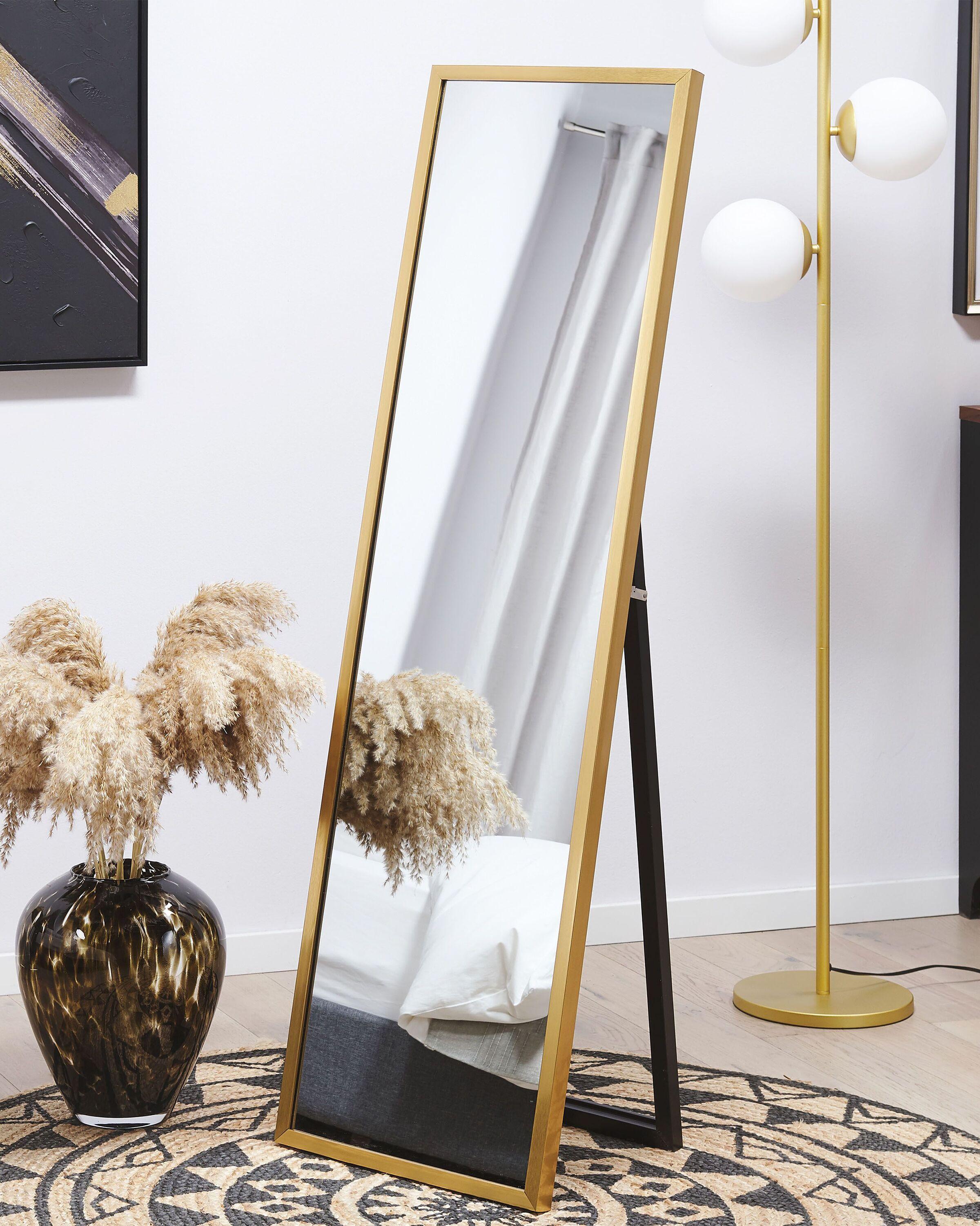 Beliani Standspiegel aus Kunststoff Skandinavisch TORCY  