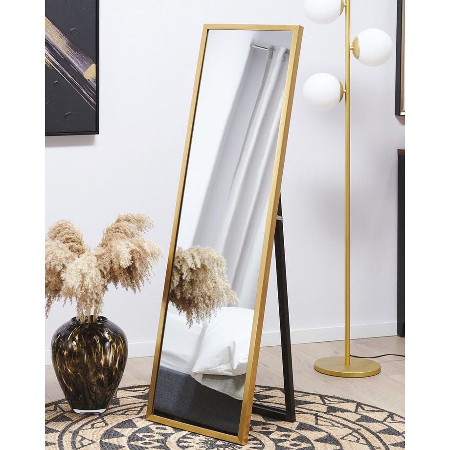 Beliani Miroir sur pied en Matière synthétique Scandinave TORCY  