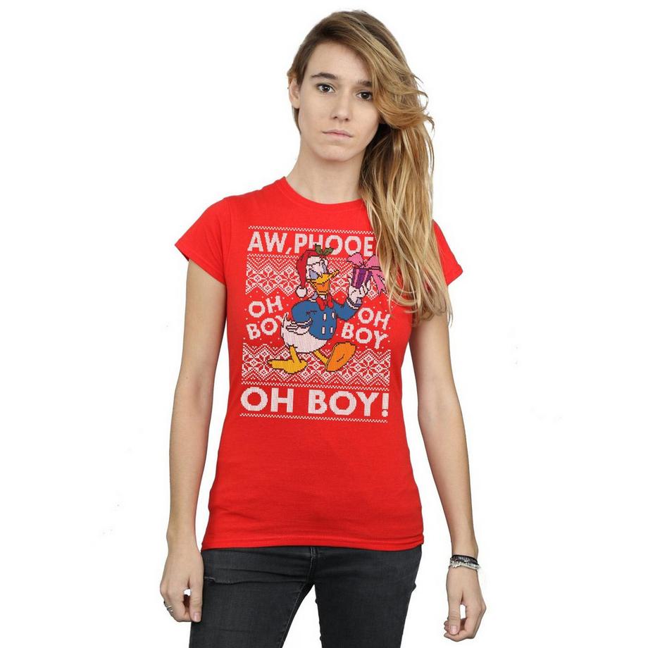 Disney Donald Duck Christmas T-Shirt Graphique  
