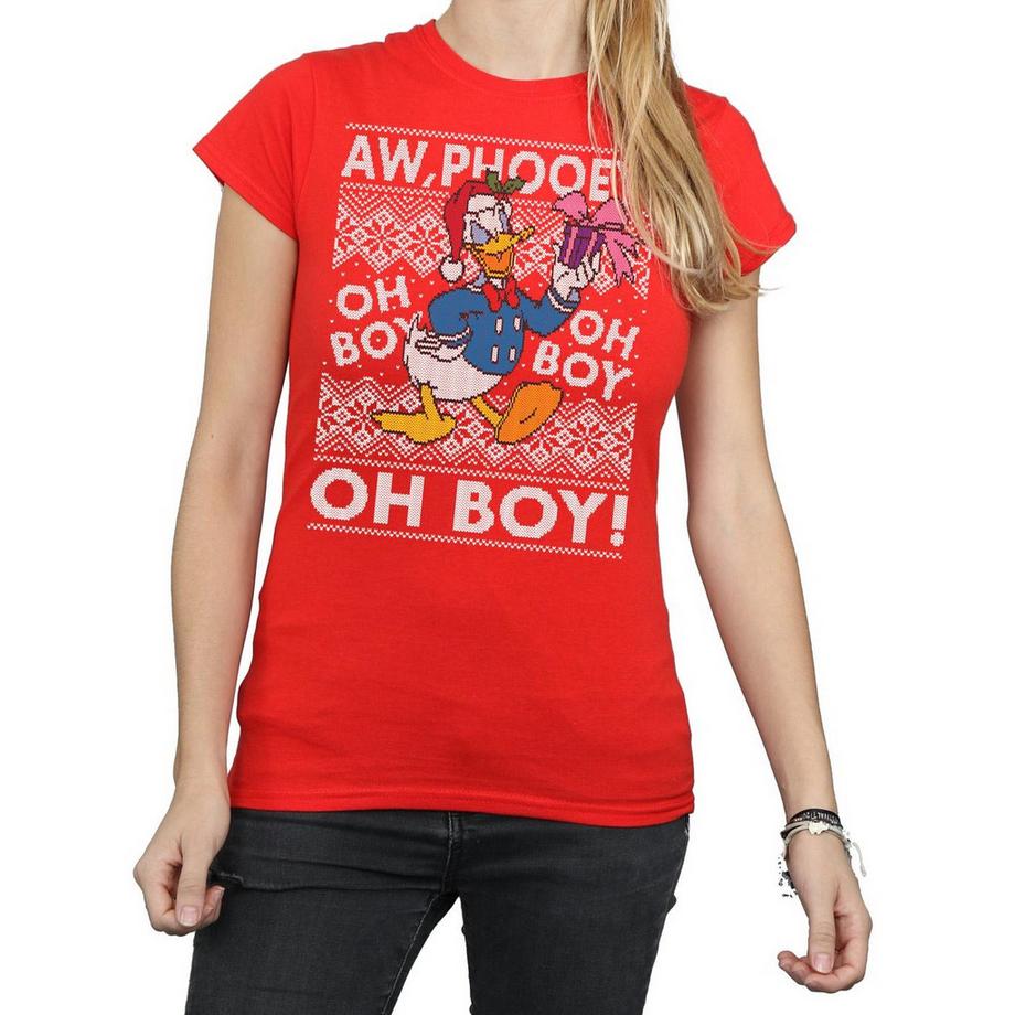 Disney Donald Duck Christmas T-Shirt Graphique  