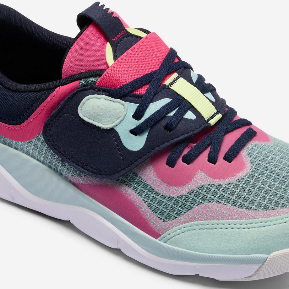 DECATHLON Jungen Sportschuhe einfaches Anziehen Synthetik  