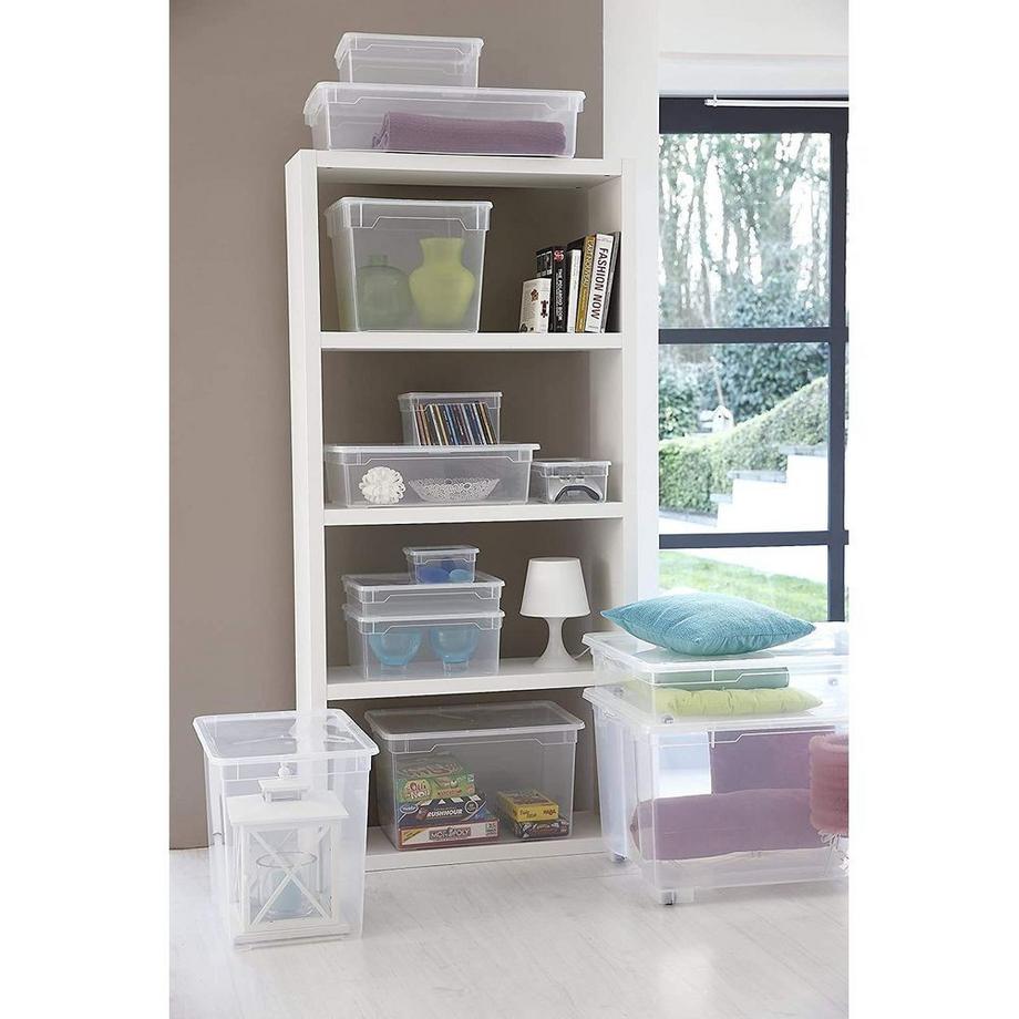 rotho Aufbewahrungsbox CLEAR 18L  