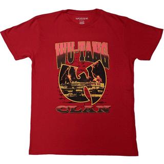 Wu-Tang Clan Grafikdruck T-Shirt  