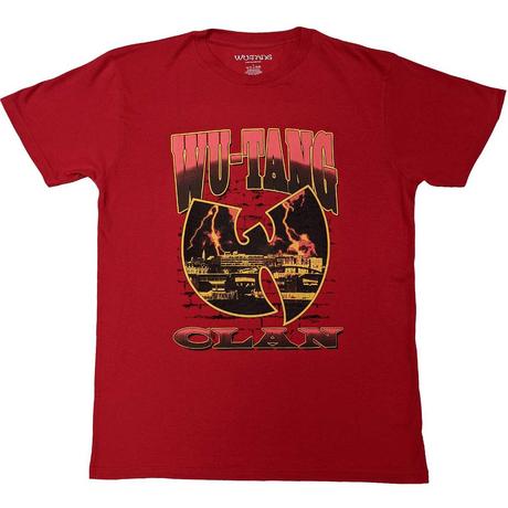 Wu-Tang Clan Grafikdruck T-Shirt  